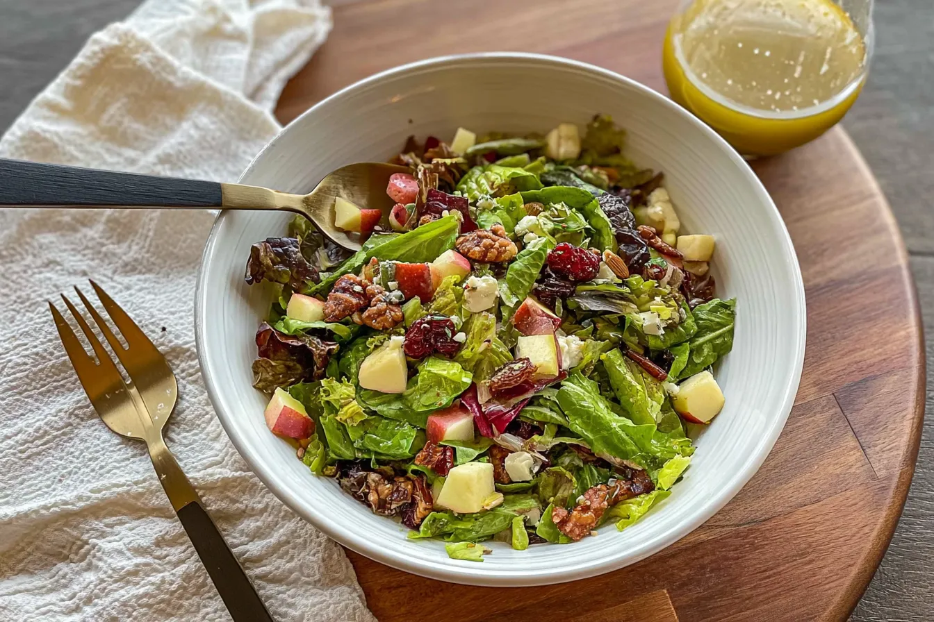 Autumn Chopped Salad with Apple Cider Vinaigrette Delight 4 Autumn Chopped Salad with Apple Cider Vinaigrette