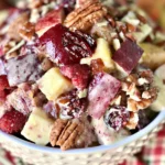 Autumn Fruit Salad with Greek Yogurt Dressing