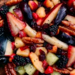 Delicious Autumn Fruit Salad Ready to Serve