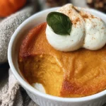 Baked Pumpkin Pudding: A Cozy Delight for Fall Lovers 15 Delicious Baked Pumpkin Pudding with Whipped Cream