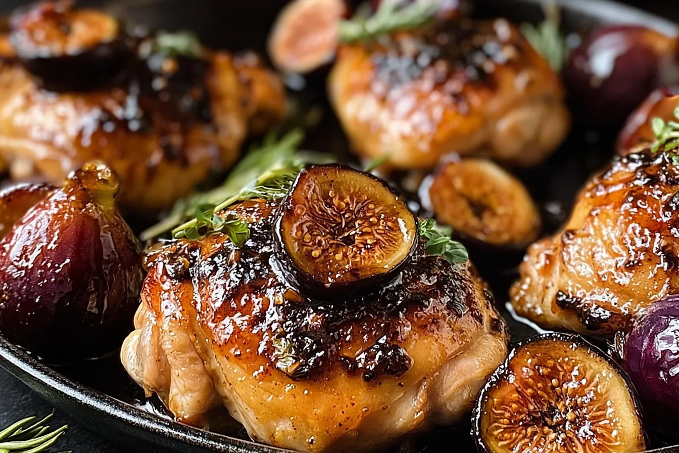 Balsamic Fig Glazed Chicken: A Flavorful Delight 4 Balsamic Fig Glazed Chicken