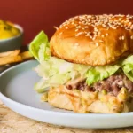 Savory Big Mac Sliders Ready to Serve