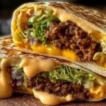 Big Mac Wraps Served with Fresh Ingredients