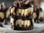 Brownie Bottom Mini Cheesecakes Ready to Serve