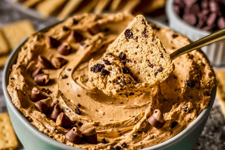Delicious Buckeye Dip Ready to Serve
