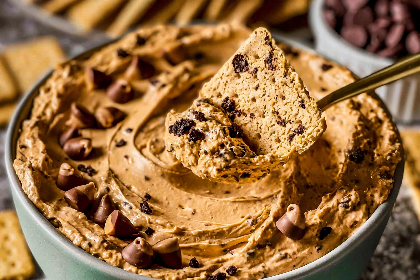Delicious Buckeye Dip Ready to Serve