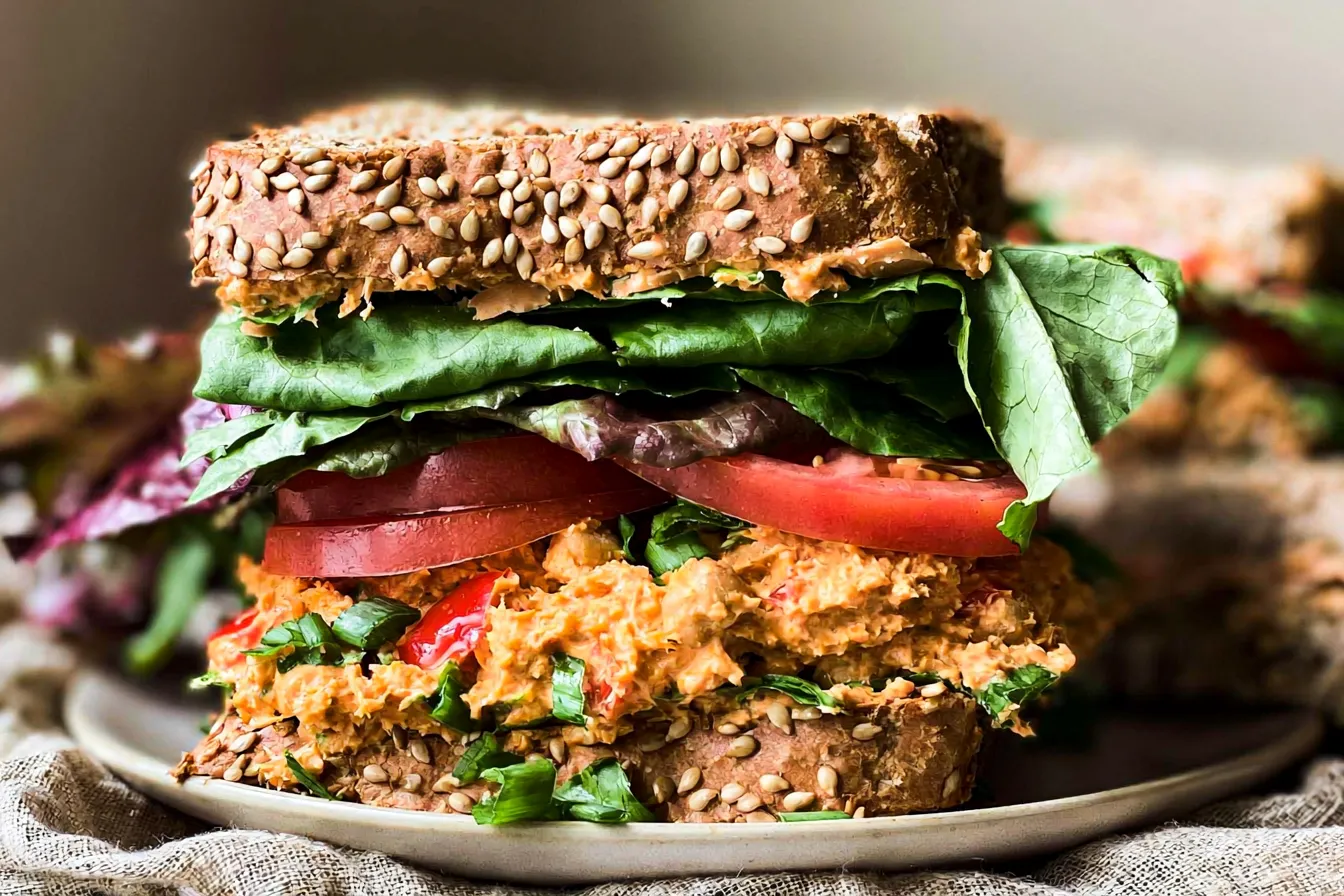 Buffalo Chickpea Salad Sandwich: A Flavorful Delight 4 Buffalo Chickpea Salad Sandwich