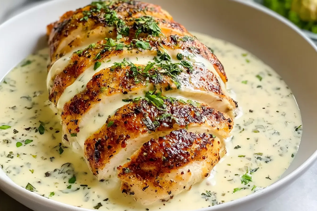 Caesar Chicken: The Ultimate Pan-Seared Creamy Garlic Delight 4 Caesar Chicken: The Ultimate Pan-Seared Creamy Garlic Experience