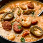 Delicious Cajun White Chicken Chili in a Bowl