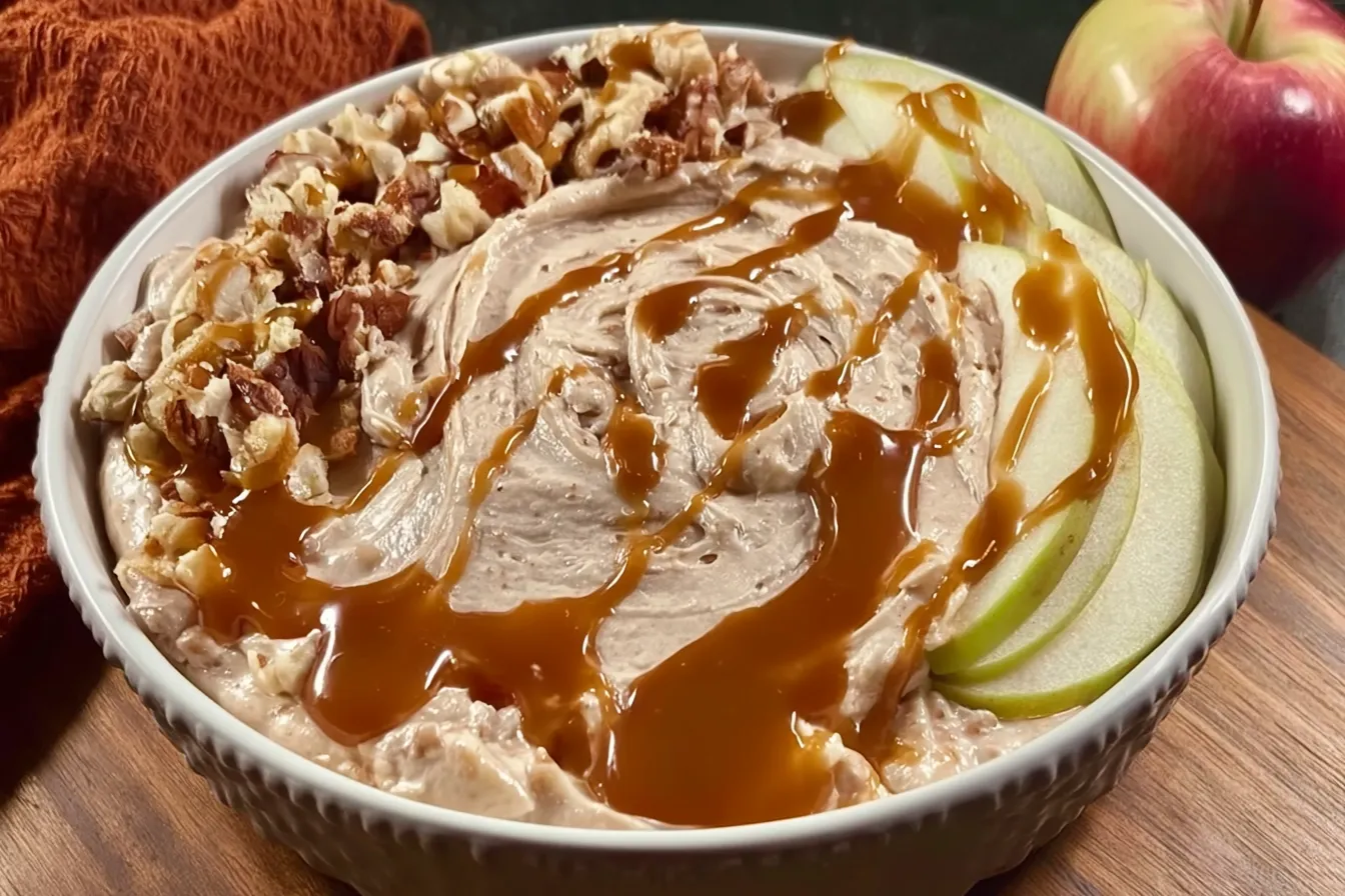 Caramel Apple Cheesecake Dip 