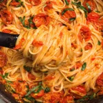 Cherry Tomato Garlic Pasta: A Colorful and Flavorful Dish