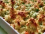Delicious Chicken and Rice Casserole with Cheddar and Mozzarella