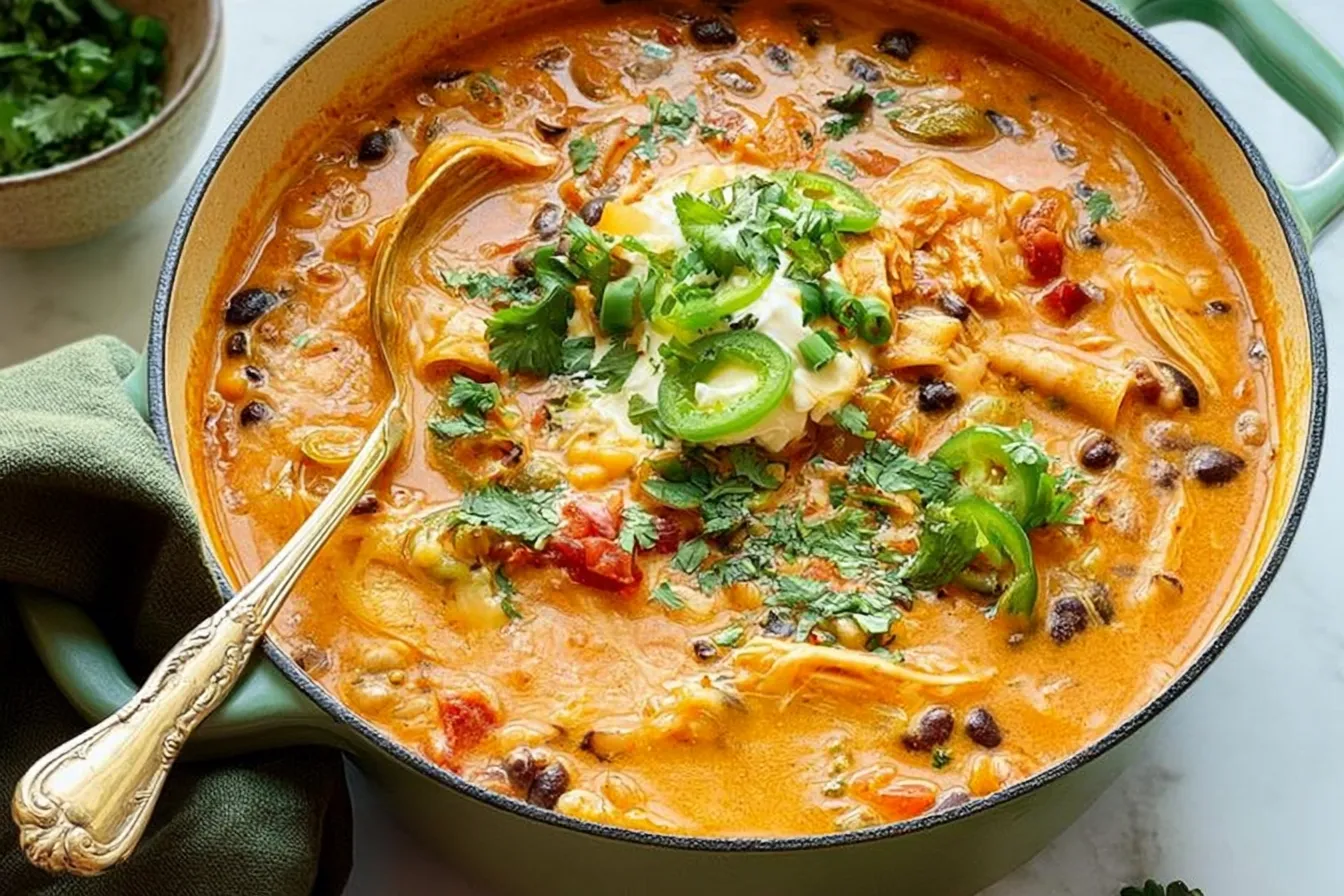 Chicken Enchilada Soup: A Cozy Delight You’ll Love 4 Chicken Enchilada Soup