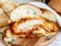 Chicken Parmesan Sub Freshly Made with Melted Cheese