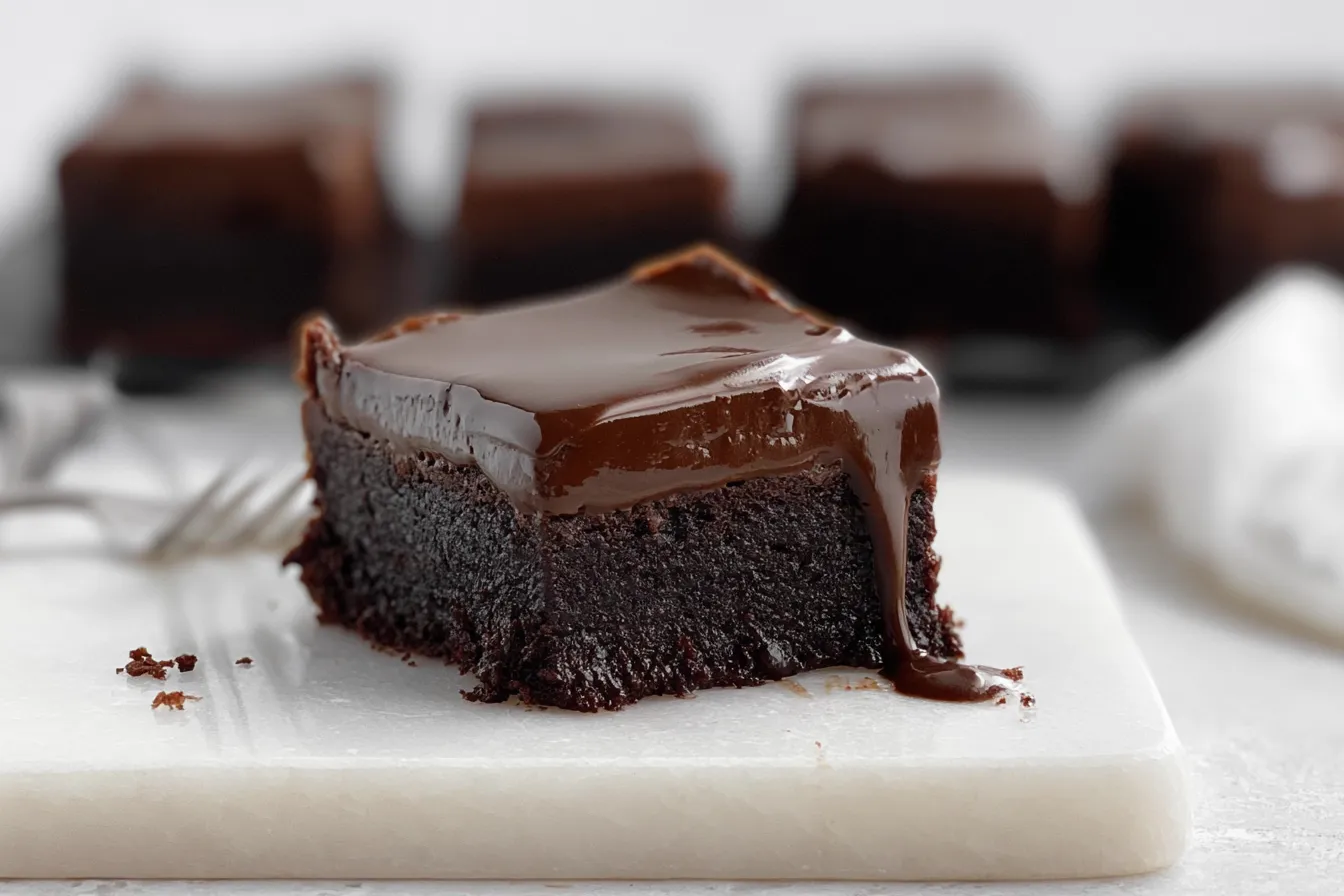 Delicious Chocolate Ganache Brownies