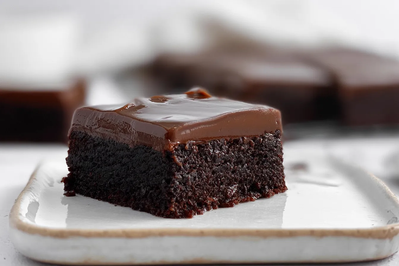 Chocolate Ganache Brownies 