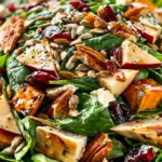 Chopped Fall Harvest Salad with Chicken: A Delicious Delight 15 Chopped Fall Harvest Salad with Chicken in a Bowl