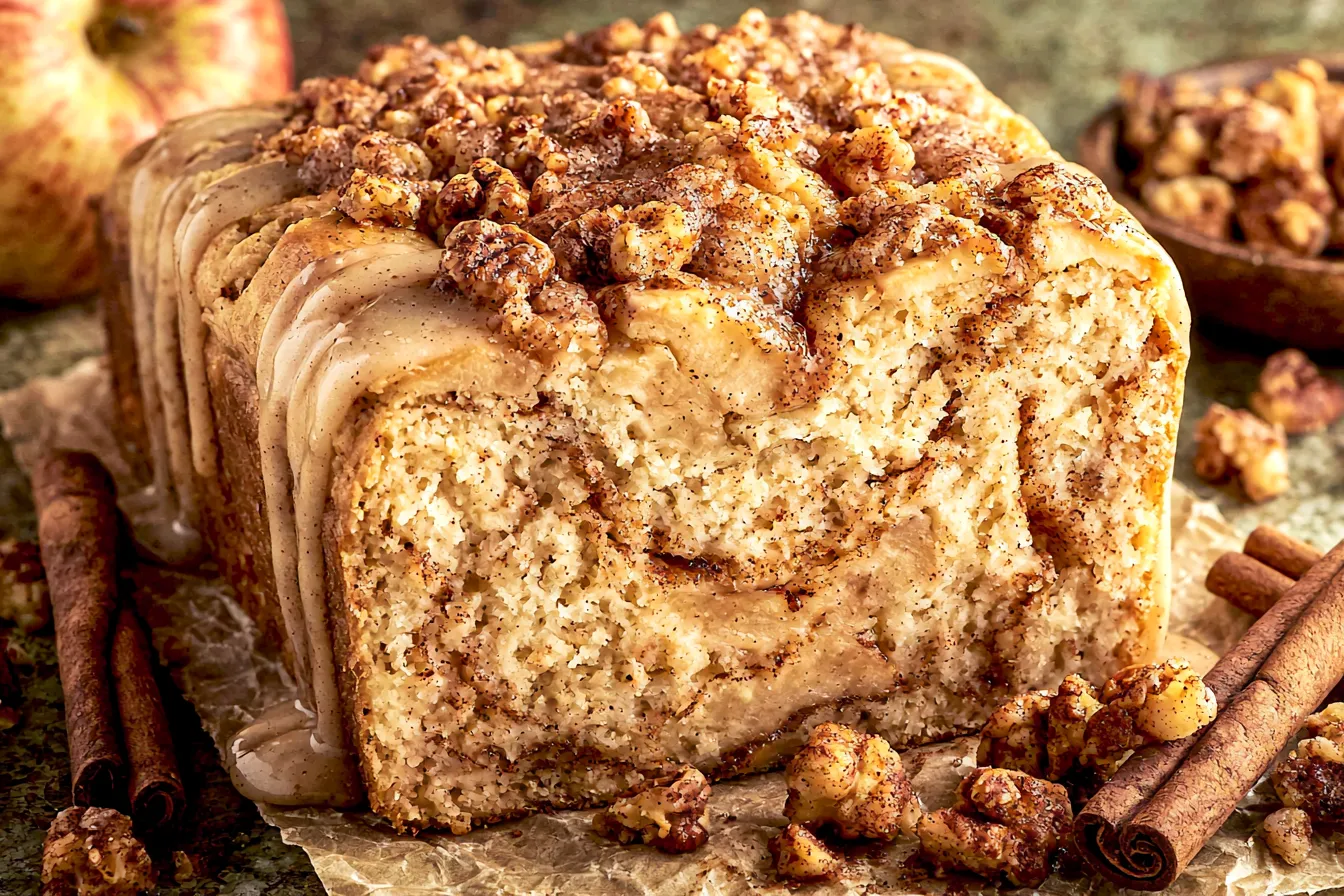 Cinnamon Apple Bread 