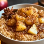 Cinnamon Apple Breakfast Quinoa: A Delicious Morning Treat 5 Cinnamon Apple Breakfast Quinoa in a Bowl with Apples and Cinnamon