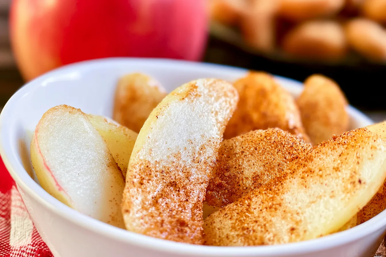 Cinnamon Apple Snacks Ready to Enjoy