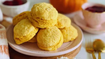 Classic Pumpkin Scones - No Mixer Needed