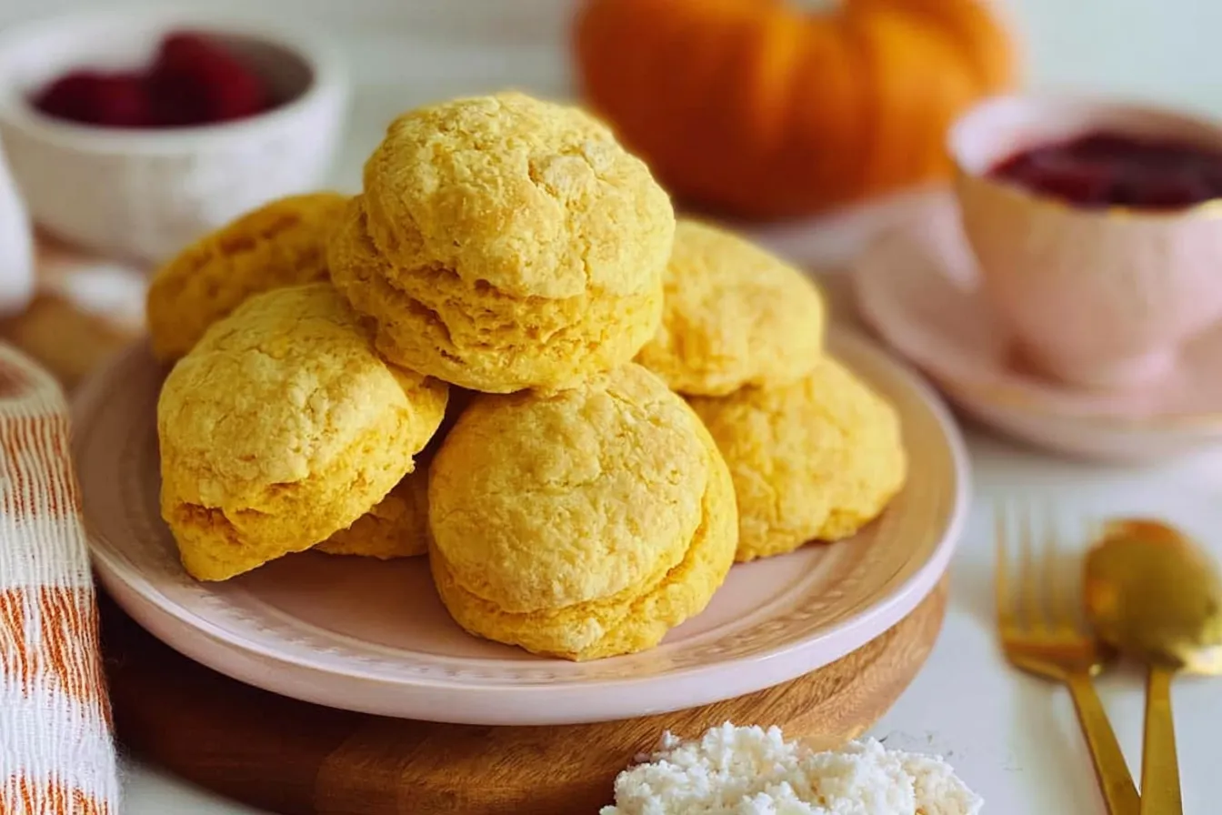 Classic Pumpkin Scones - No Mixer Needed