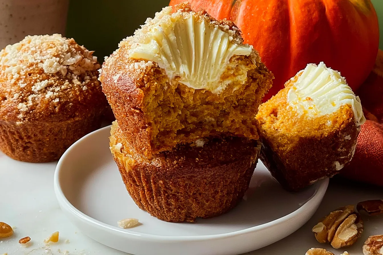 Delicious Copycat Starbucks Pumpkin Cream Cheese Muffins