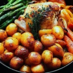 Cozy Autumn Chicken Dinner with Roasted Vegetables for a Family Feast 15 Cozy Autumn Chicken Dinner Table