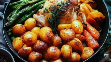 Cozy Autumn Chicken Dinner Table