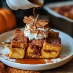 Cozy Pumpkin Spice French Toast Casserole for a Delightful Brunch 15 Cozy Pumpkin Spice French Toast Casserole Served Warm