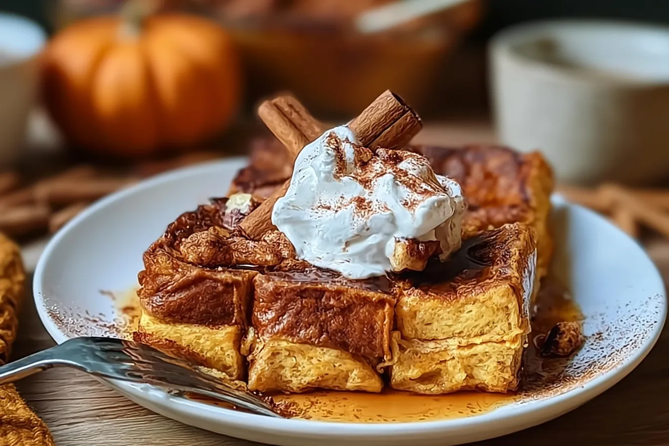 Cozy Pumpkin Spice French Toast Casserole for a Delightful Brunch 