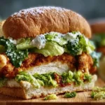 Crispy Chicken Caesar Sandwich: A Delightful Treat! 15 Crispy Chicken Caesar Sandwich Ready to Eat