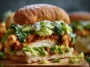 Crispy Chicken Caesar Sandwich Ready to Eat