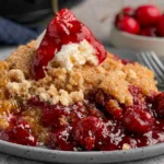 Crockpot Cherry Cobbler: A Sweet Delight You Must Try! 15 Crockpot Cherry Cobbler Freshly Served