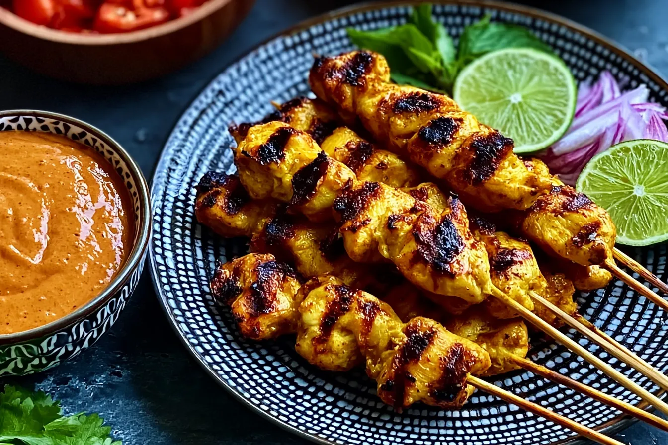 Delicious Chicken Satay with Easy Thai Peanut Sauce Dinner 4 Delicious Chicken Satay with Easy Thai Peanut Sauce Dinner
