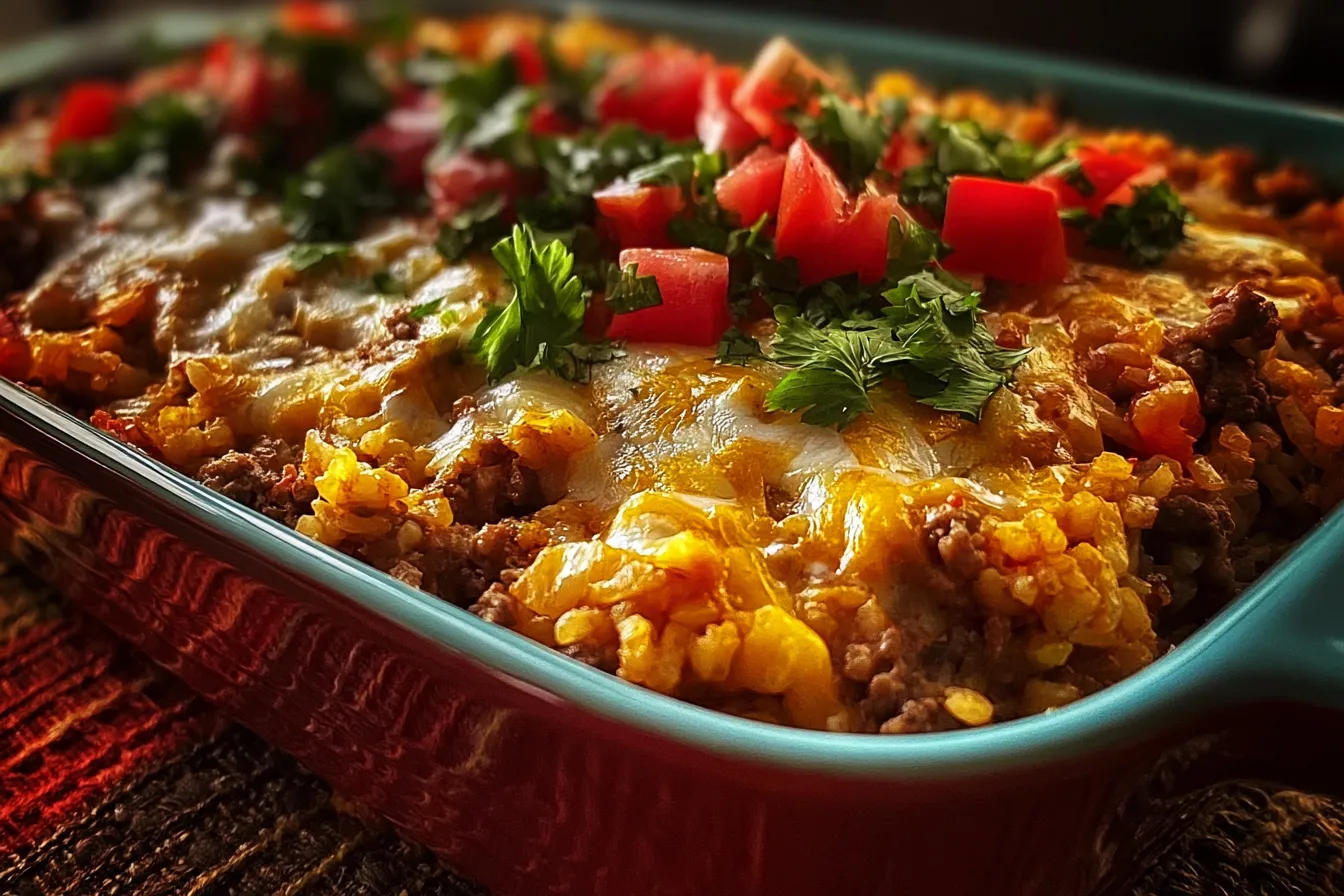 Deliciously Hearty Ground Beef and Rice Casserole Recipe 4 Deliciously Hearty Ground Beef and Rice Casserole Recipe