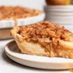 Dutch Pear Pie Freshly Baked