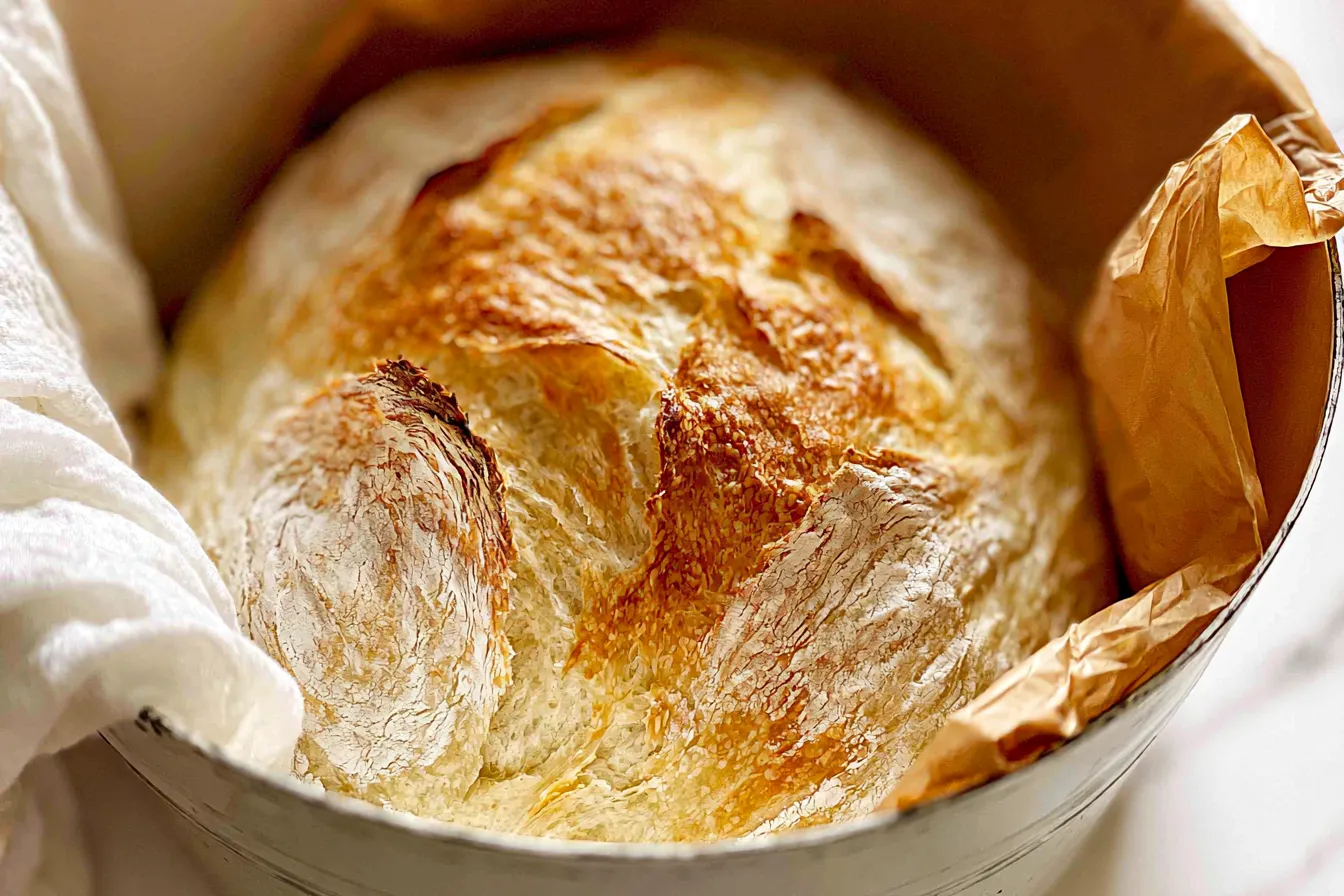 Easiest No-Knead Crusty Artisan Bread Recipe You'll Love 4 Easiest No-Knead Crusty Artisan Bread