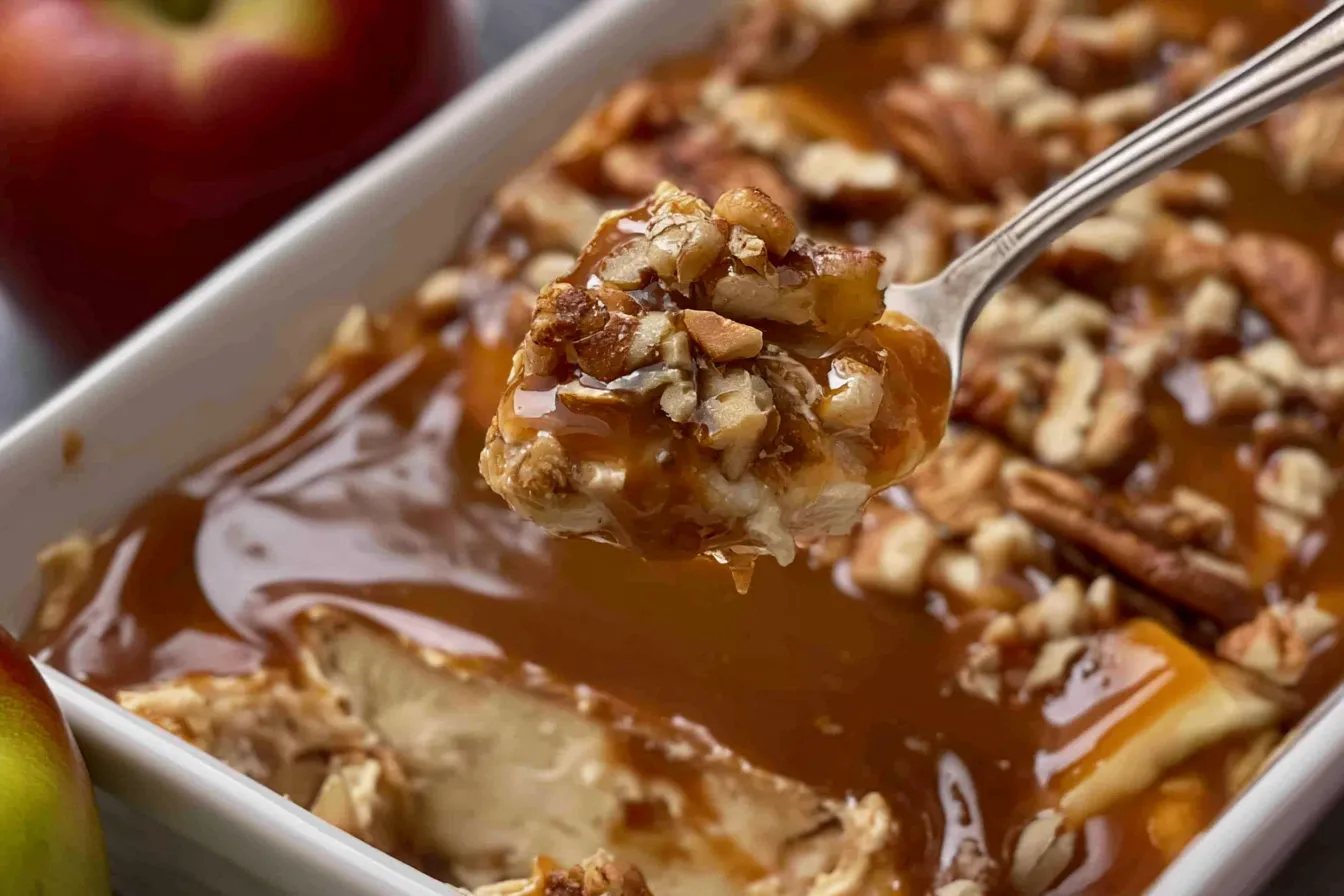 Delicious Easy Caramel Apple Cheesecake Dip