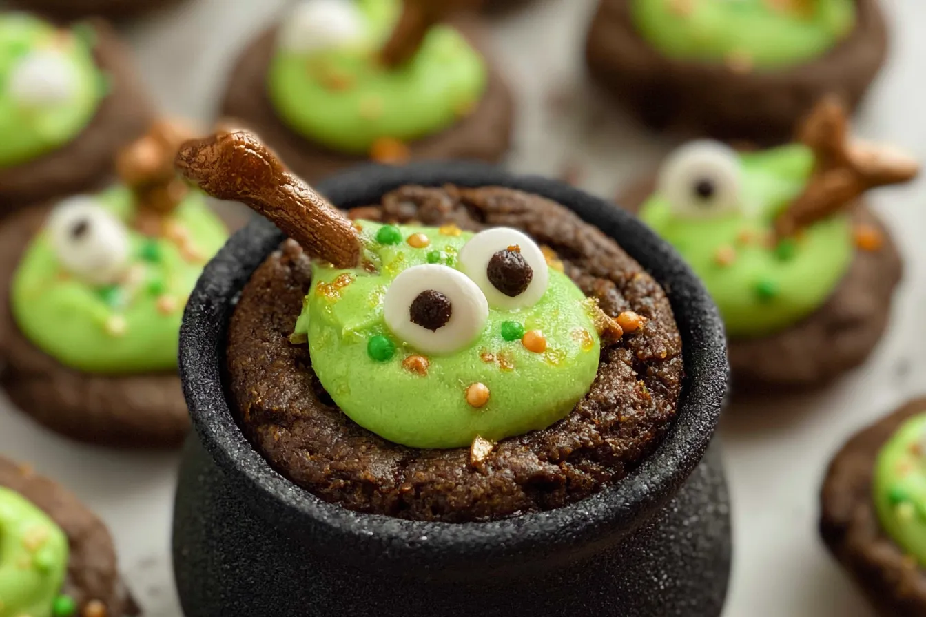 Easy Cauldron Cookies: The Spookiest Treat You'll Love! 4 Easy Cauldron Cookies