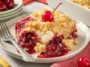 Easy Cherry Dump Cake Freshly Baked