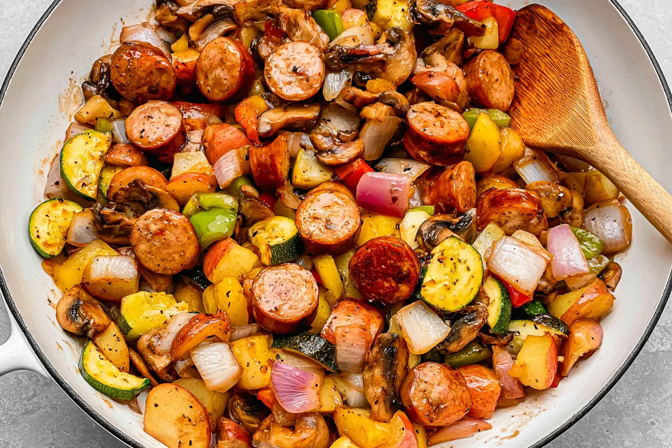 Easy Chicken Apple Sausage Stir Fry: Quick & Delicious Recipe 4 Easy Chicken Apple Sausage Stir Fry
