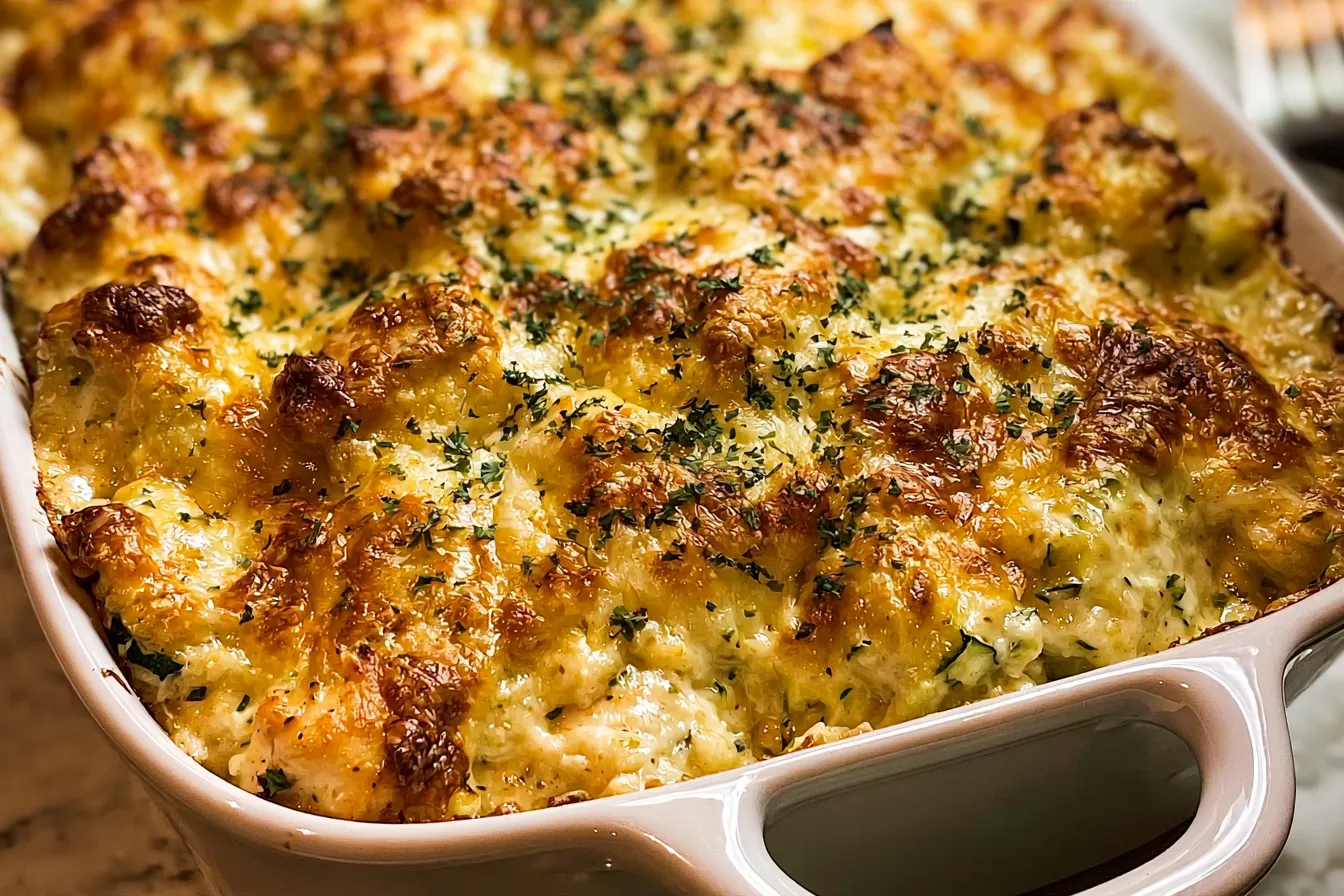 Easy Chicken Zucchini Casserole Freshly Baked