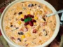 Easy Crock Pot Cream Cheese Chicken Chili in a Bowl