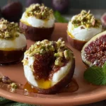 Easy Figs with Ricotta, Pistachios, and Honey Recipe Delight 15 Easy Figs with Ricotta, Pistachios, and Honey Plated Delight