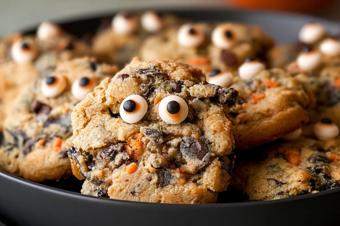 Spooky Easy Halloween Chocolate Chip Cookies