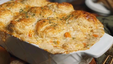Delicious Easy Homemade Chicken Pot Pie Casserole