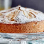 Delicious Slice of Easy Italian Pear Cake