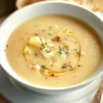 Easy Pear Potato Soup in a Bowl - Comforting Recipe