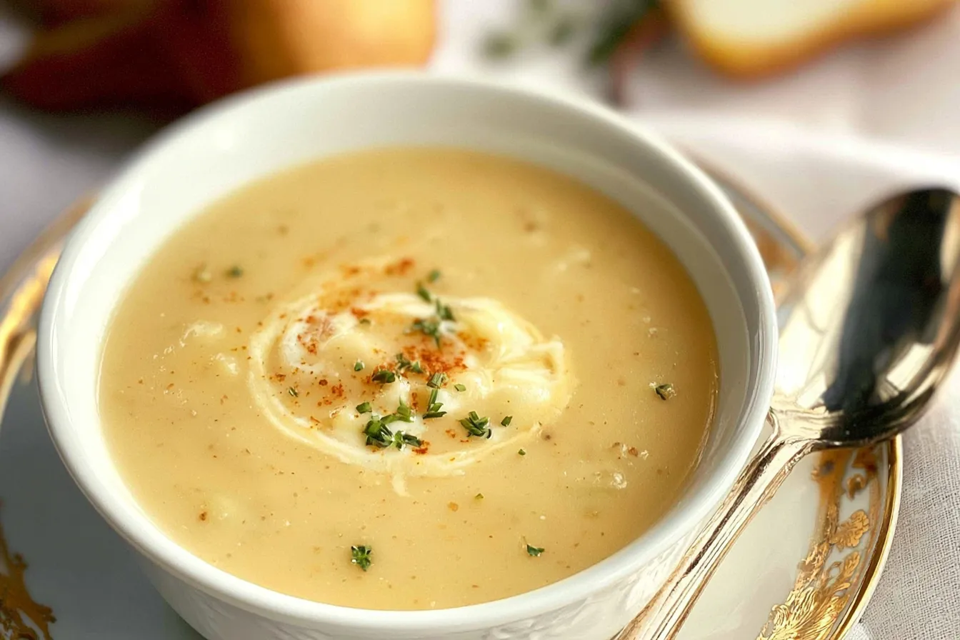 Easy Pear Potato Soup 